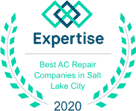 Winner of Expertise's Best AC Repair Companies in Salt Lake City 2020